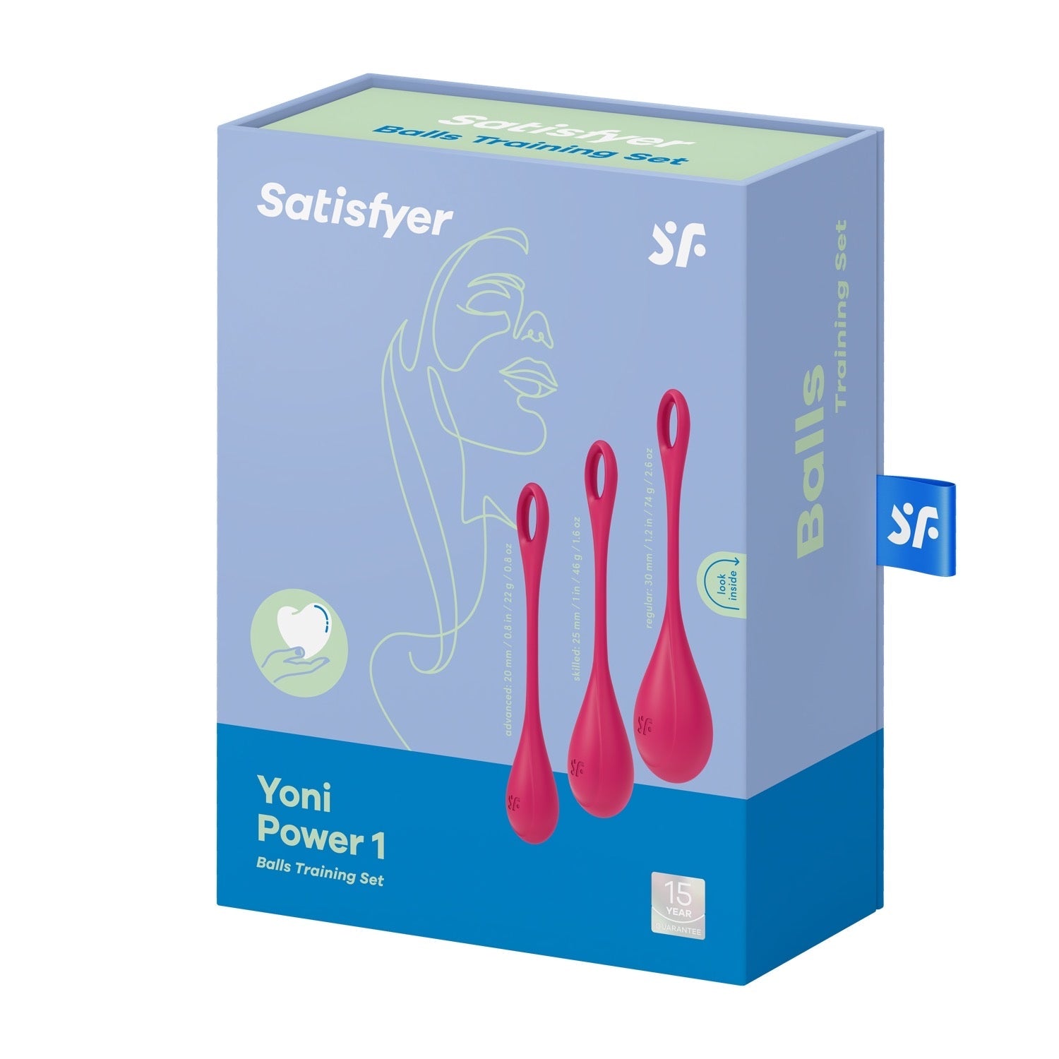 संतुष्ट करनेवाला योनि 1 - लाल by Satisfyer