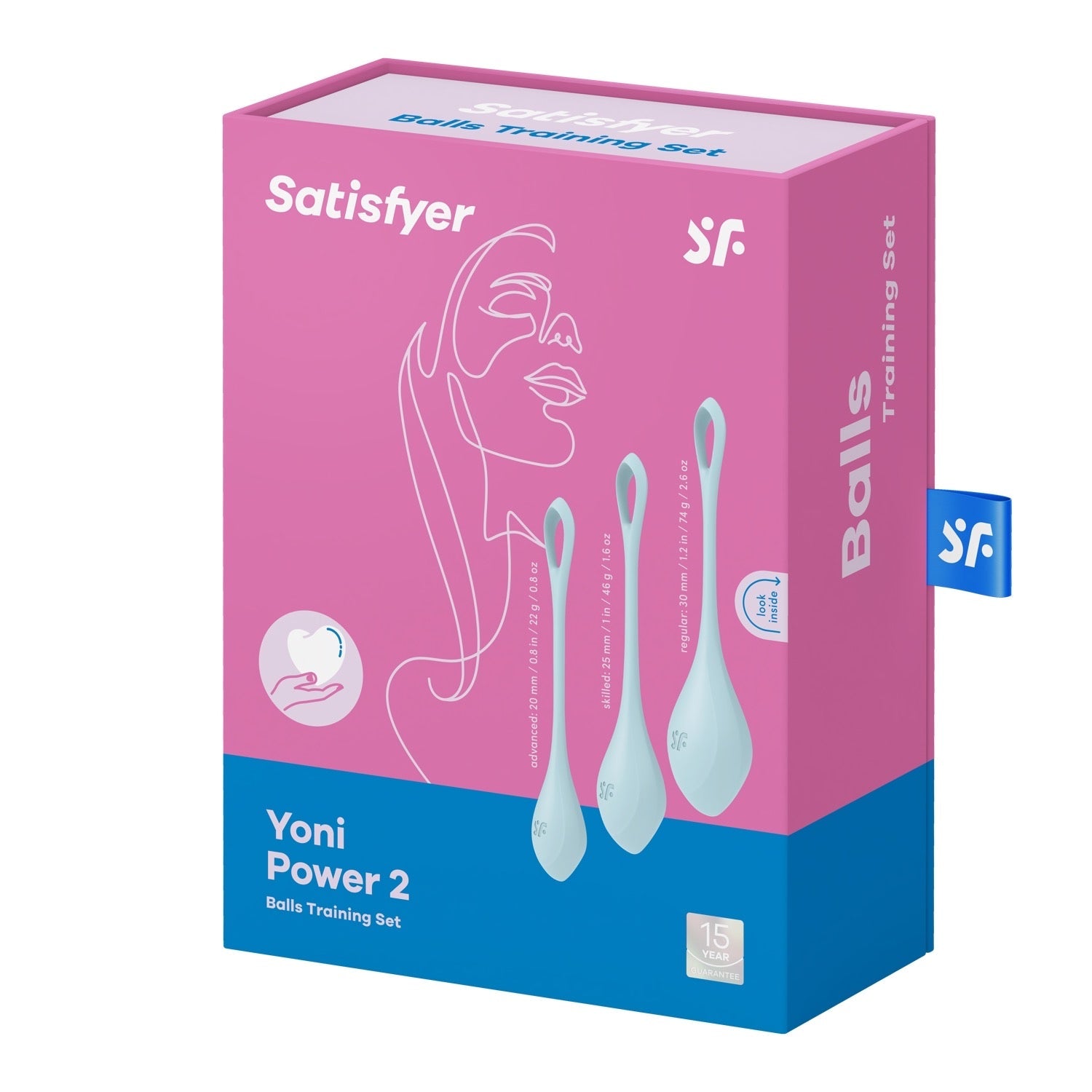 संतुष्ट करनेवाला योनि 2 - नीला by Satisfyer
